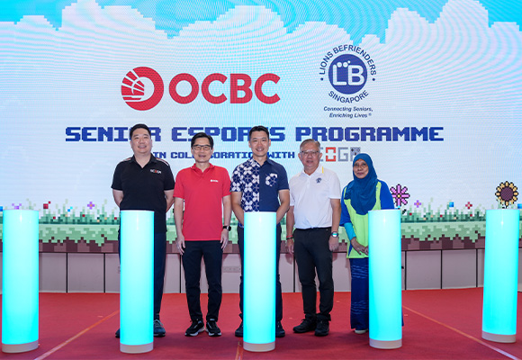 OCBC and Lions Befrienders launch two-year Esports programme for seniors