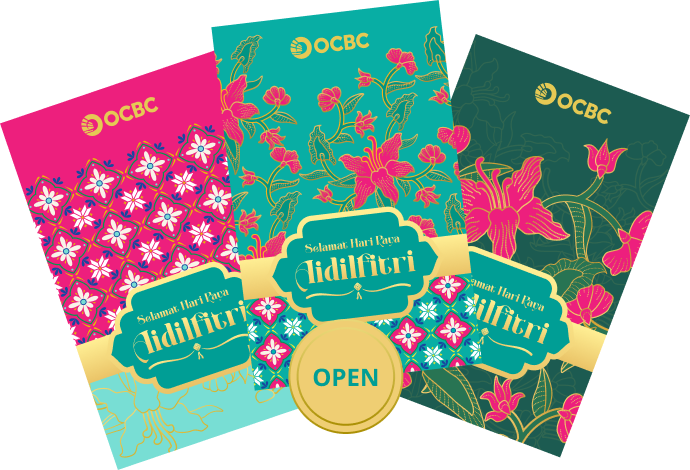 OCBC rolls out Hari Raya e‑packets on the OCBC app