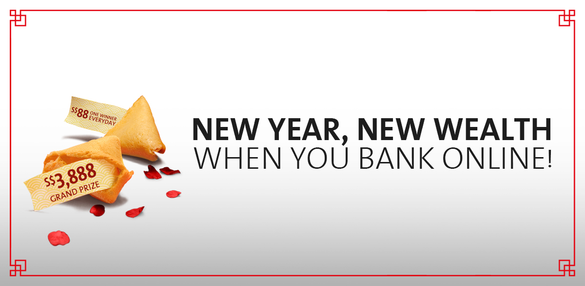 New Year, New Wealth When You Bank Online!