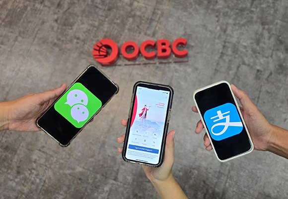 OCBC is first bank in Asia Pacific to enable near-instant peer-to-peer transfers to both Weixin Pay (WeChat Pay) and Alipay