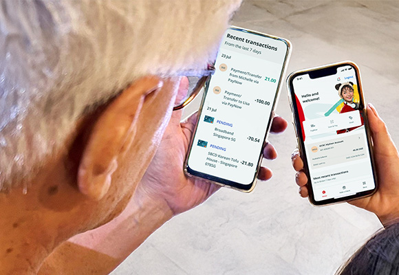 Come end-July 2025, OCBC app will let seniors and users with sight challenges choose larger text sizes in English and Mandarin, advancing digital banking inclusivity