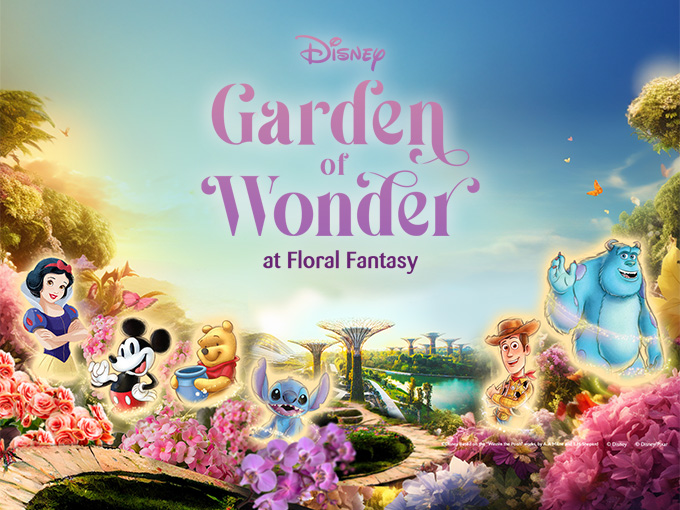 Disney Garden of Wonder at Floral Fantasy