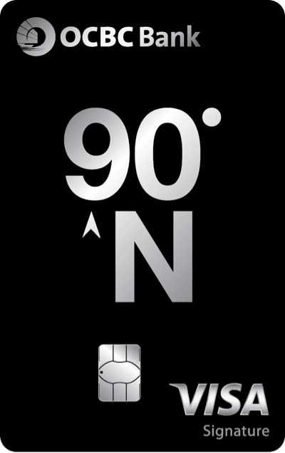 90&deg;N Visa Credit Card