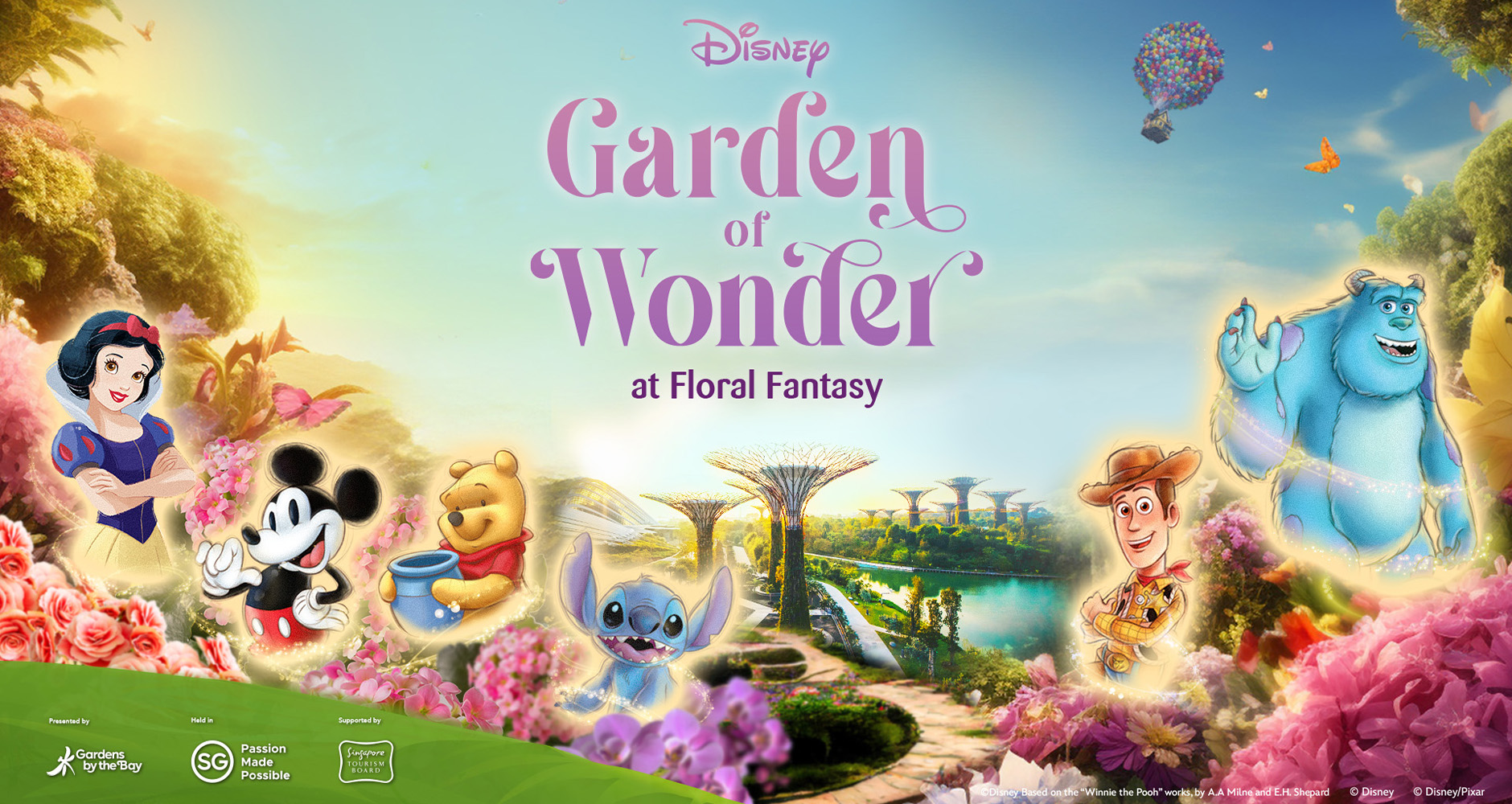 OCBC Cards Exclusive: Disney Garden of Wonder at Floral Fantasy