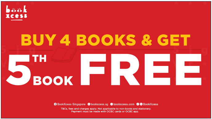 Buy 4 books and get the 5th book free at BookXcess