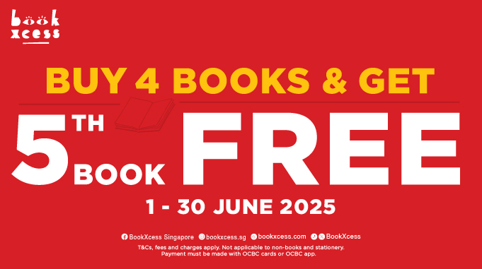 Buy 4 books and get the 5th book free at BookXcess