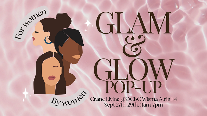 Glam & Glow Pop-Up by Crane Living