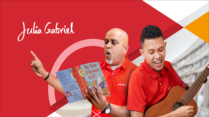 Interactive Storytelling by Julia Gabriel Centre and BookXcess