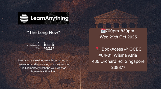 “The Long Now” Interactive Workshop by BookXcess