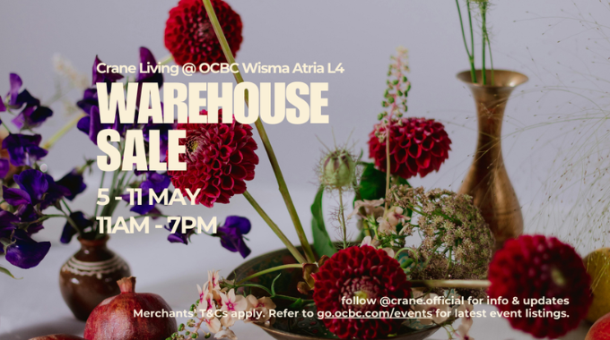 Warehouse Sale by Crane Living