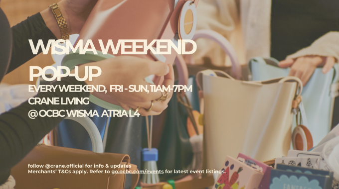 Wisma Weekend Pop-Up by Crane Living