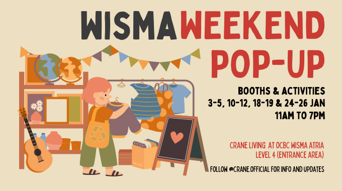 Wisma Weekend Pop-Up by Crane Living