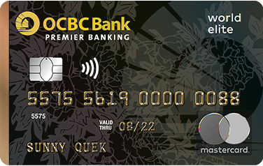 OCBC Premier World Elite™ Debit Card | OCBC Singapore